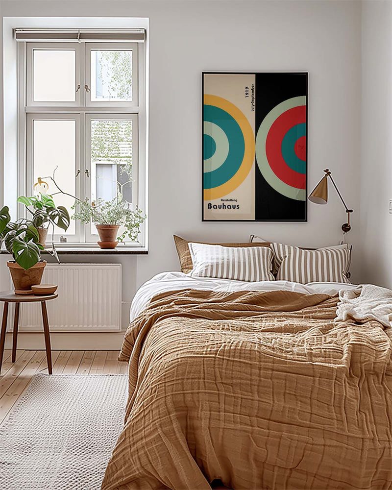 Bauhaus Poster Kreise – Bauhaus Double Circle Modern