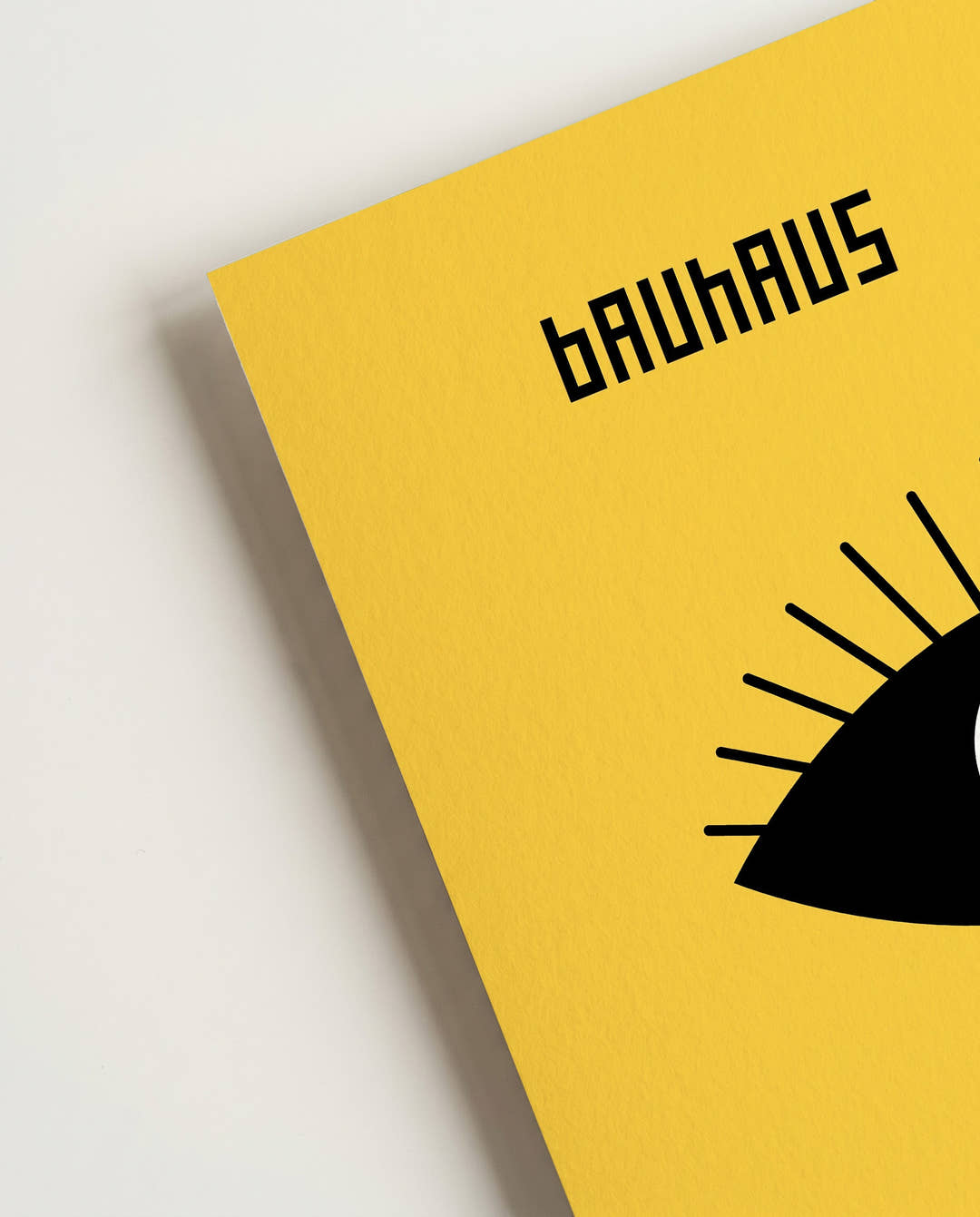 Bauhaus Poster Augen – Bauhaus Double Eye Modern