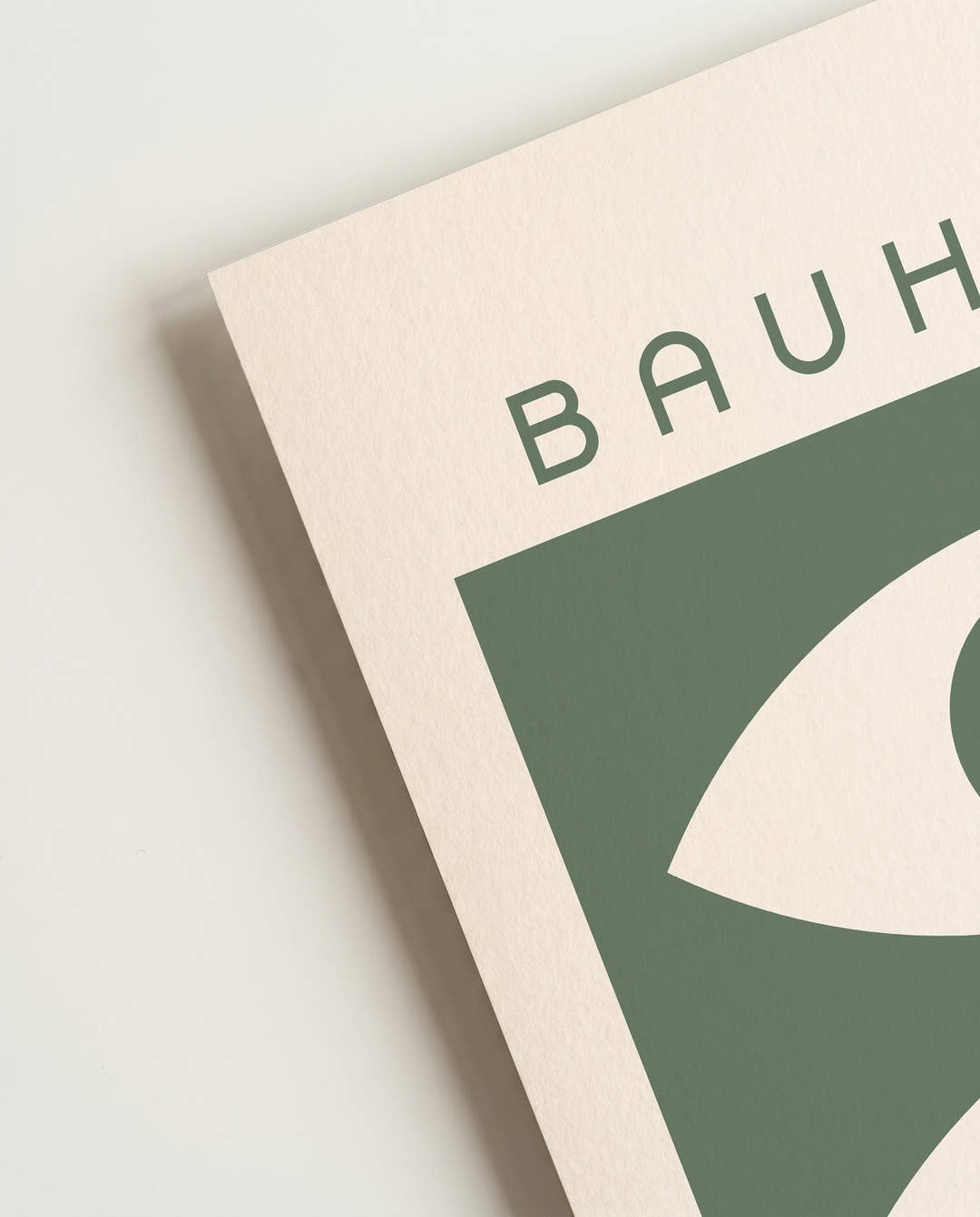 Bauhaus Poster abstrakt – Bauhaus Double Eye