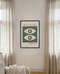 Bauhaus Poster abstrakt – Bauhaus Double Eye