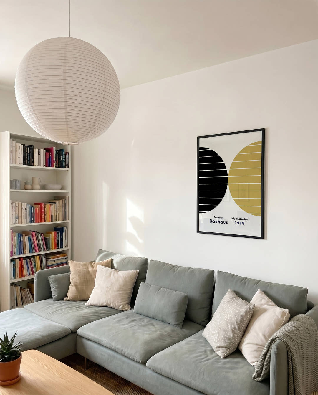 Bauhaus Poster Kreise – Bauhaus Dual Circle Stripes
