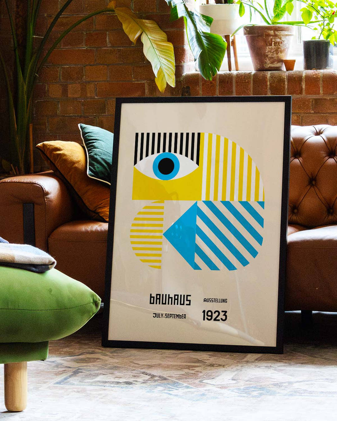 Bauhaus Poster Auge – Bauhaus Eye Geometry