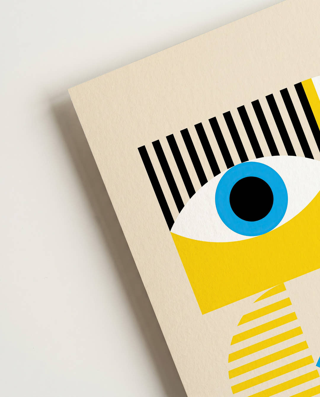 Bauhaus Poster Auge – Bauhaus Eye Geometry