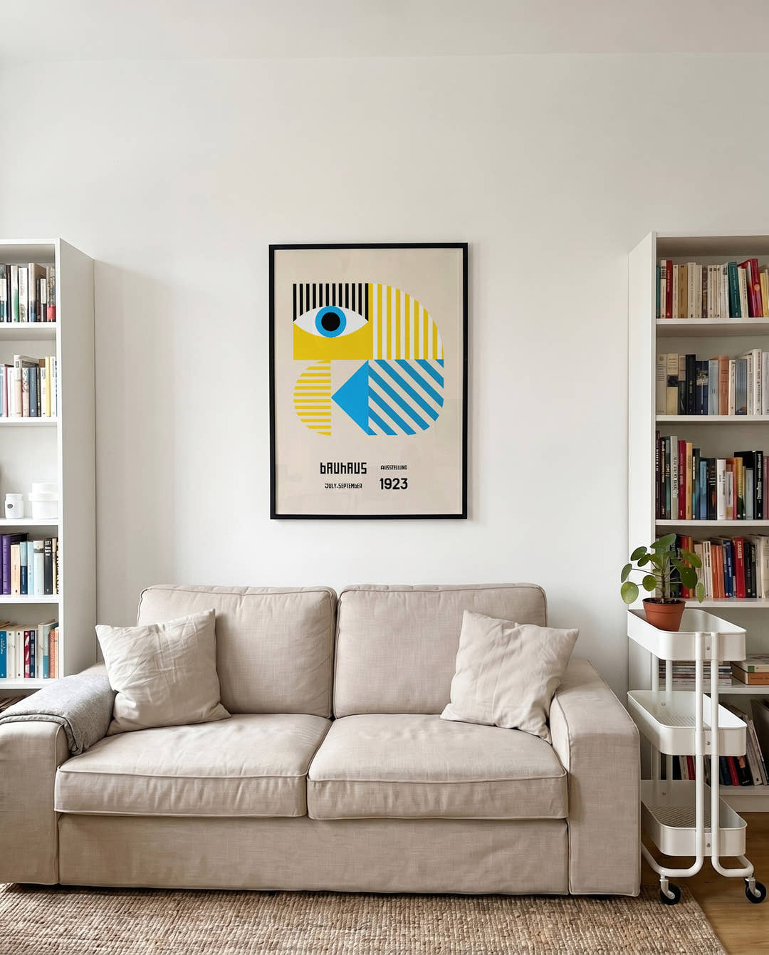 Bauhaus Poster Auge – Bauhaus Eye Geometry