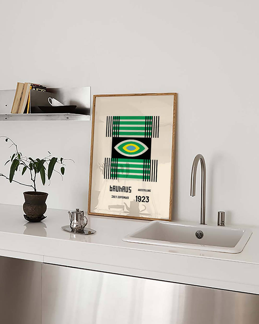 Bauhaus Poster Auge – Bauhaus Eye Stripe
