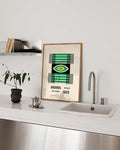 Bauhaus Poster Auge – Bauhaus Eye Stripe