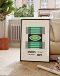 Bauhaus Poster Auge – Bauhaus Eye Stripe