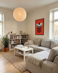 Bauhaus Eye Stripes Poster