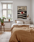 Bauhaus Poster Auge – Bauhaus Eye Wave Abstract