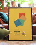 Bauhaus Poster Formen – Bauhaus Floating Squares
