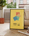 Bauhaus Poster Formen – Bauhaus Floating Squares