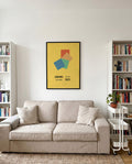 Bauhaus Poster Formen – Bauhaus Floating Squares