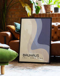Bauhaus Poster abstrakt – Bauhaus Flow Layers