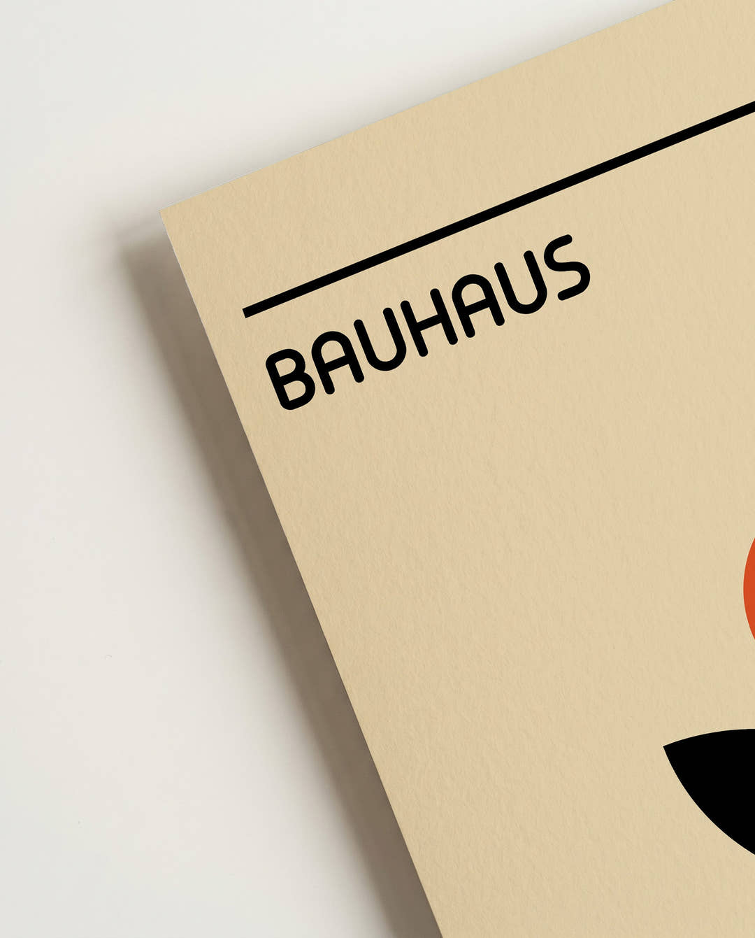 Bauhaus Poster Pflanze – Bauhaus Flower Pot