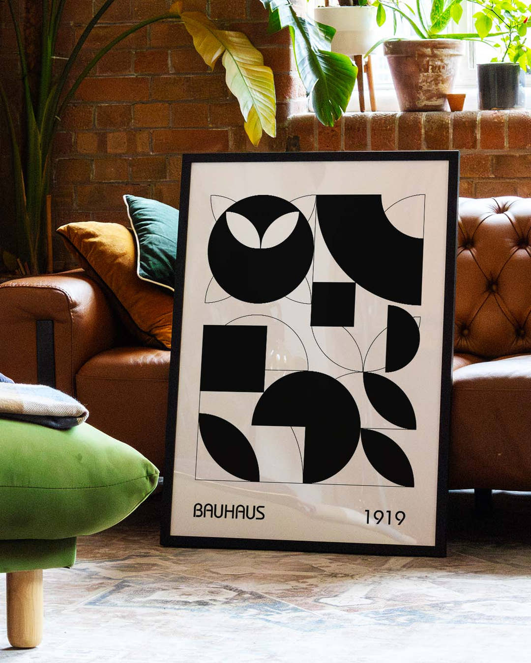 Bauhaus Poster geometrisch – Bauhaus Geometric Collage