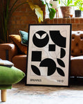 Bauhaus Poster geometrisch – Bauhaus Geometric Collage