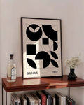Bauhaus Poster geometrisch – Bauhaus Geometric Collage