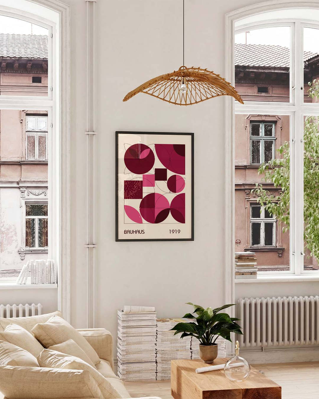 Bauhaus Poster geometrisch – Bauhaus Geometric Collage