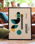 Bauhaus Poster Figur – Bauhaus Geometric Figure