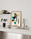 Bauhaus Poster Figur – Bauhaus Geometric Figure