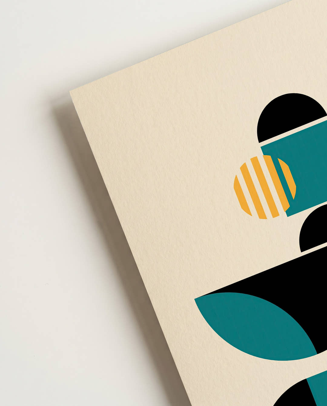 Bauhaus Poster Figur – Bauhaus Geometric Figure
