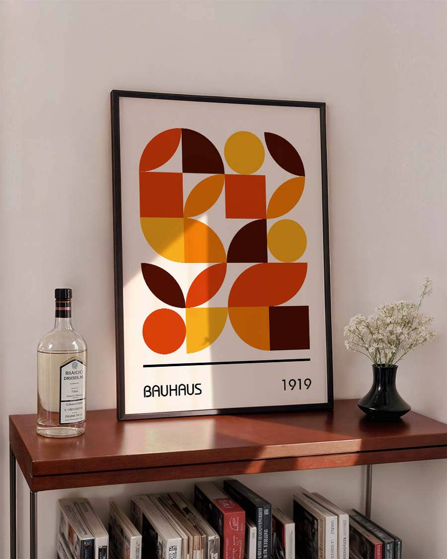 Bauhaus Poster Formen – Bauhaus Geometric Forms