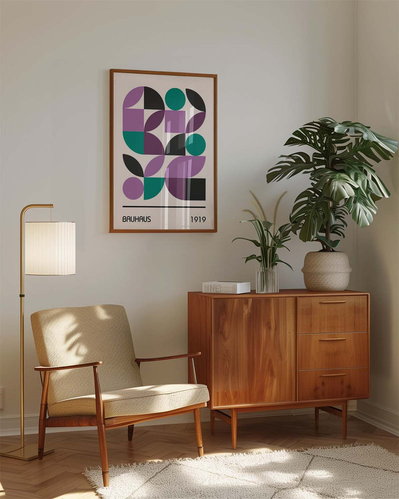 Bauhaus Poster Formen – Bauhaus Geometric Forms