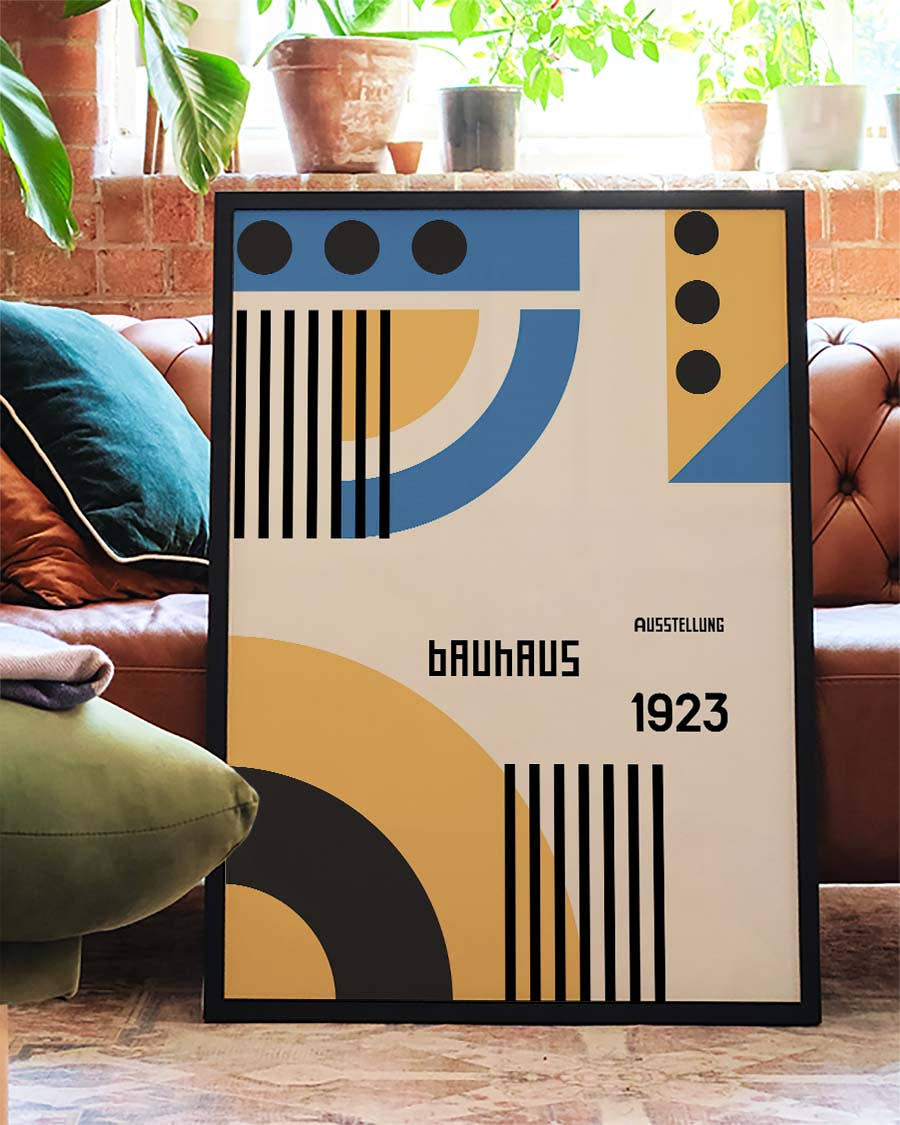 Bauhaus Poster Raster – Bauhaus Geometric Grid