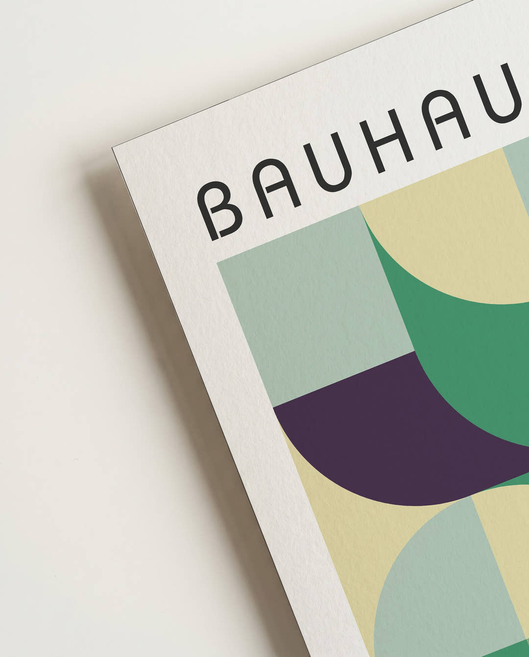Bauhaus Poster Raster – Bauhaus Geometric Grid Color