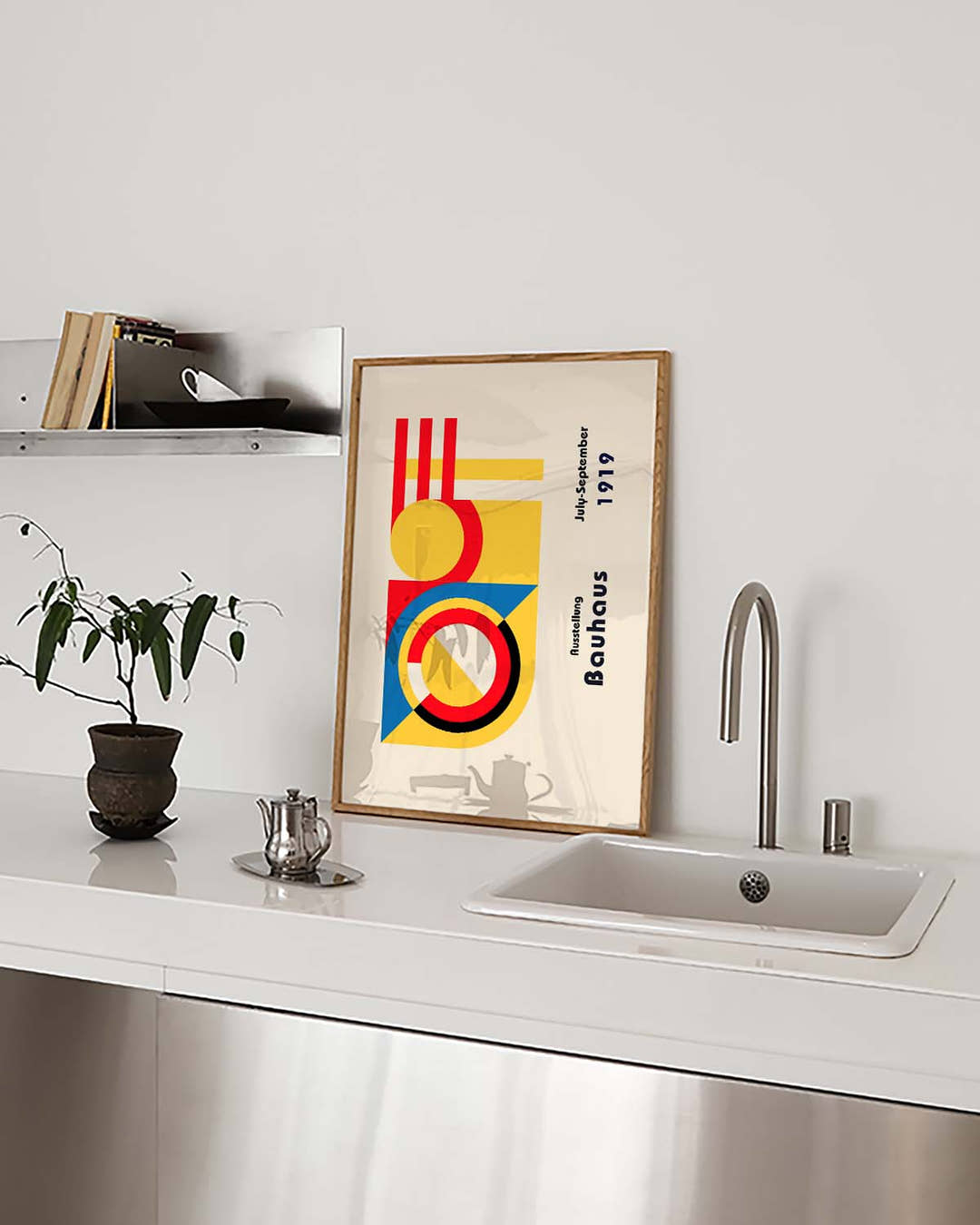 Bauhaus Poster Zahlen – Bauhaus Geometric Number