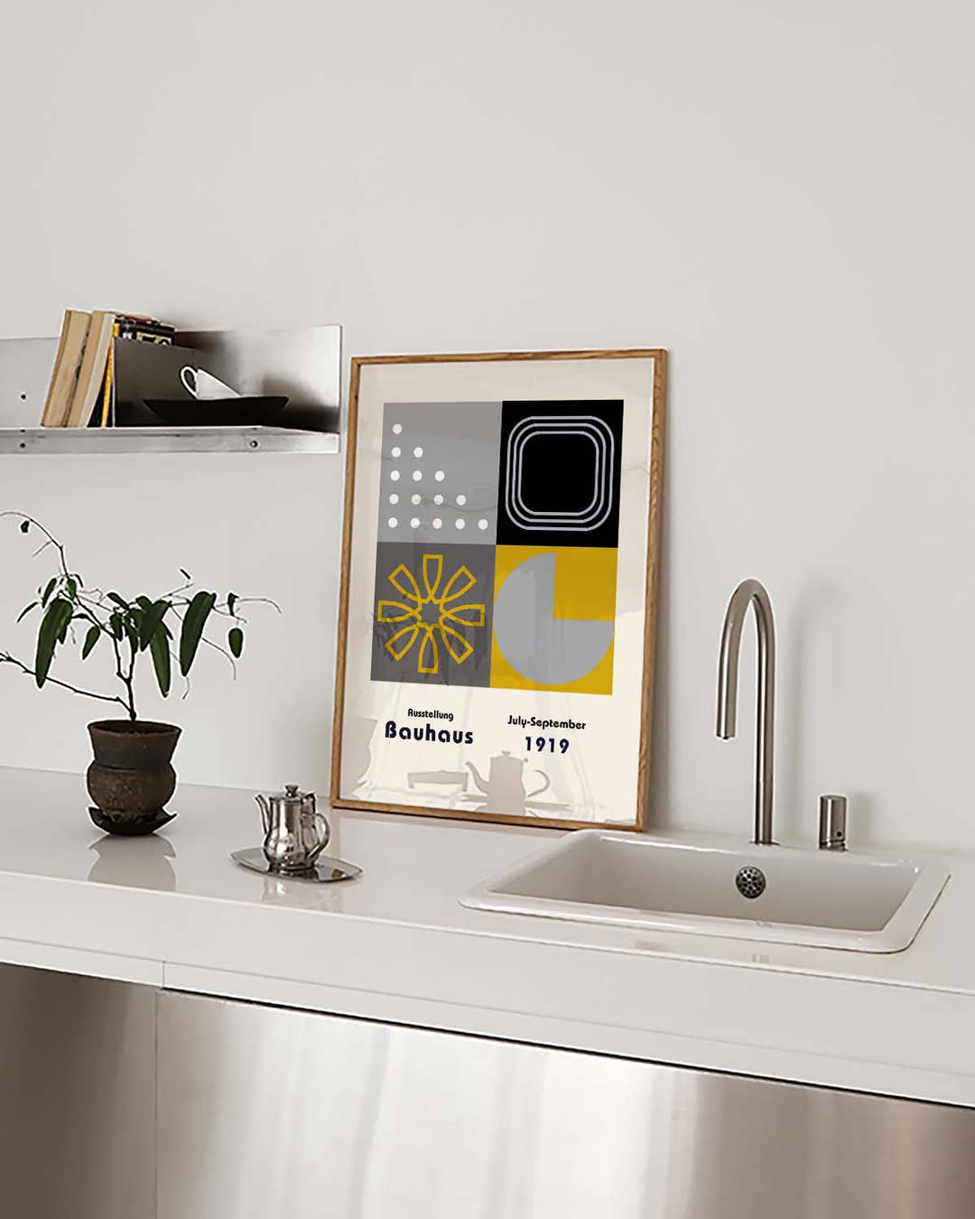 Bauhaus Poster Patchwork – Bauhaus Geometric Patchwork