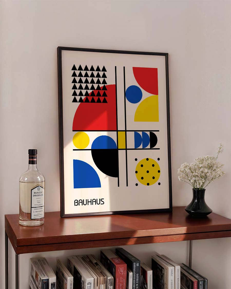 Bauhaus Poster geometrisch – Bauhaus Geometric Poster