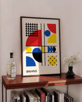 Bauhaus Poster geometrisch – Bauhaus Geometric Poster