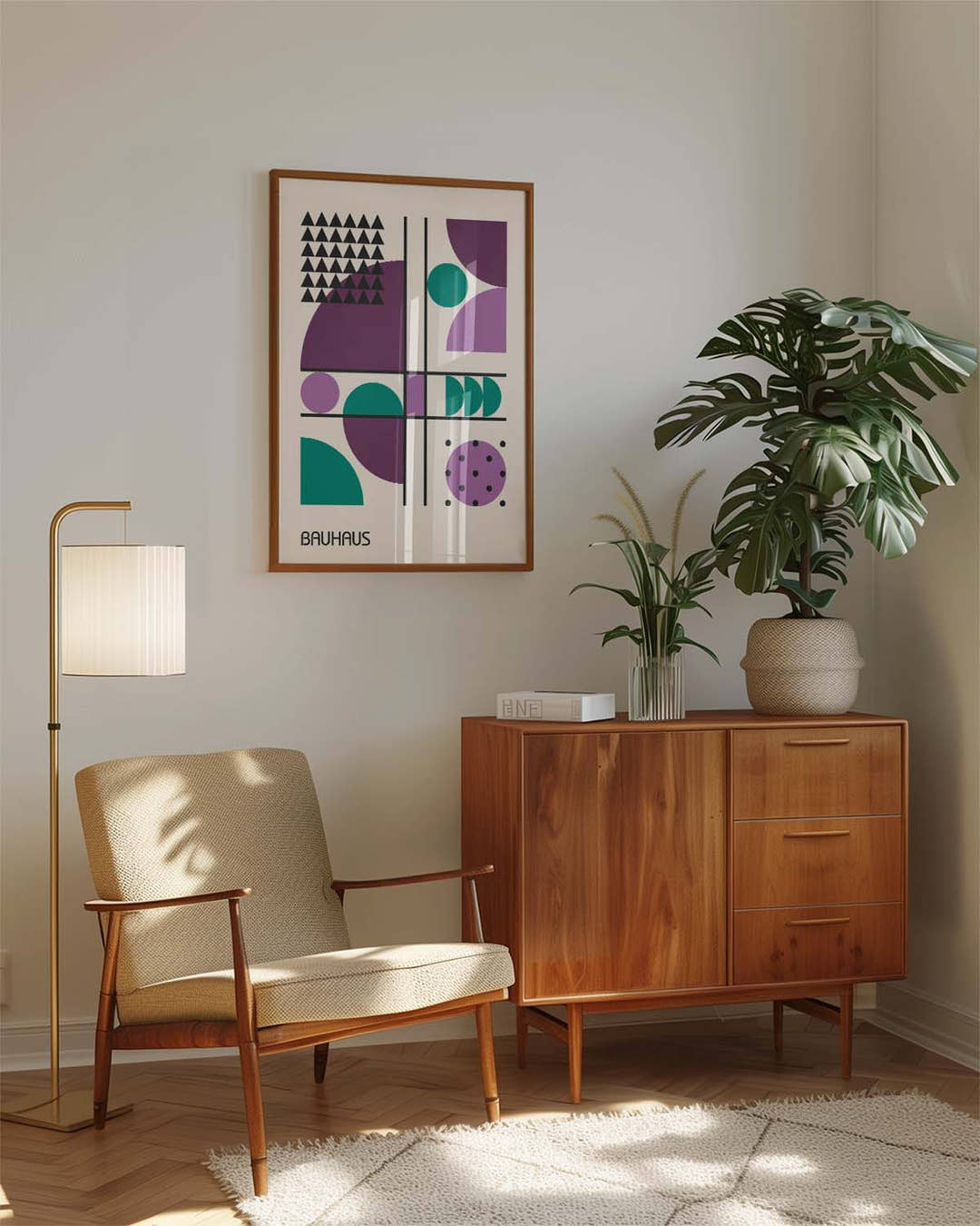 Bauhaus Poster geometrisch – Bauhaus Geometric Poster