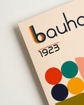 Bauhaus Geometric Shapes Poster