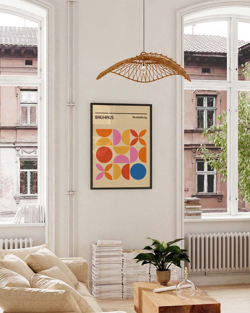 Bauhaus Poster Formen – Bauhaus Geometric Shapes Color