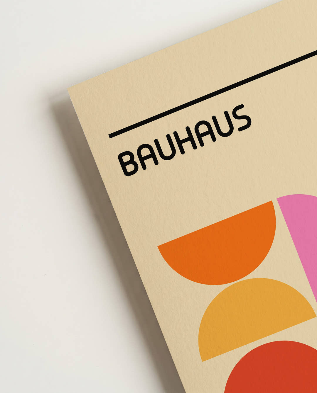 Bauhaus Poster Formen – Bauhaus Geometric Shapes Color