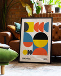 Bauhaus Poster Formen – Bauhaus Geometric Shapes Pattern