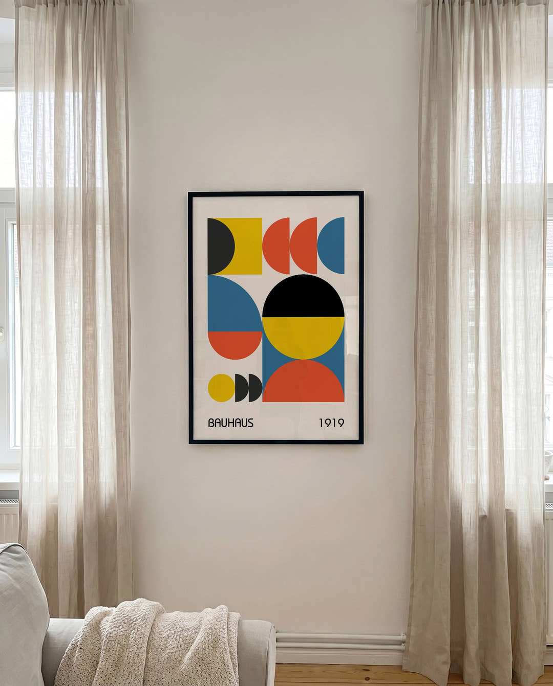 Bauhaus Poster Formen – Bauhaus Geometric Shapes Pattern