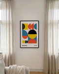Bauhaus Poster Formen – Bauhaus Geometric Shapes Pattern