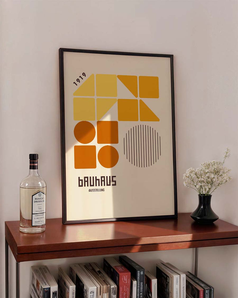 Bauhaus Poster Formen – Bauhaus Geometric Shapes
