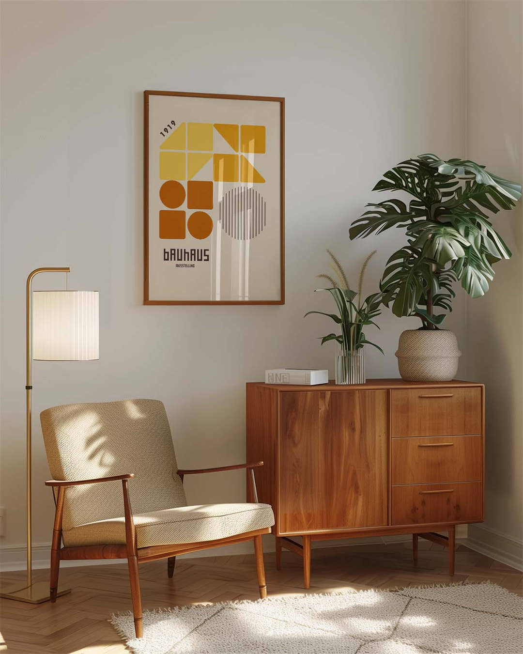 Bauhaus Poster Formen – Bauhaus Geometric Shapes