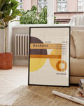 Bauhaus Poster Sonne – Bauhaus Geometric Sun Composition