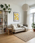 Bauhaus Golden Shapes Poster