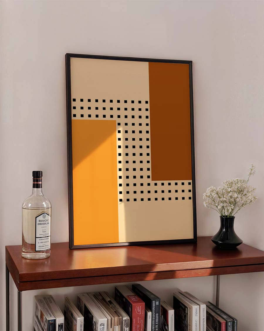 Bauhaus Grid Poster