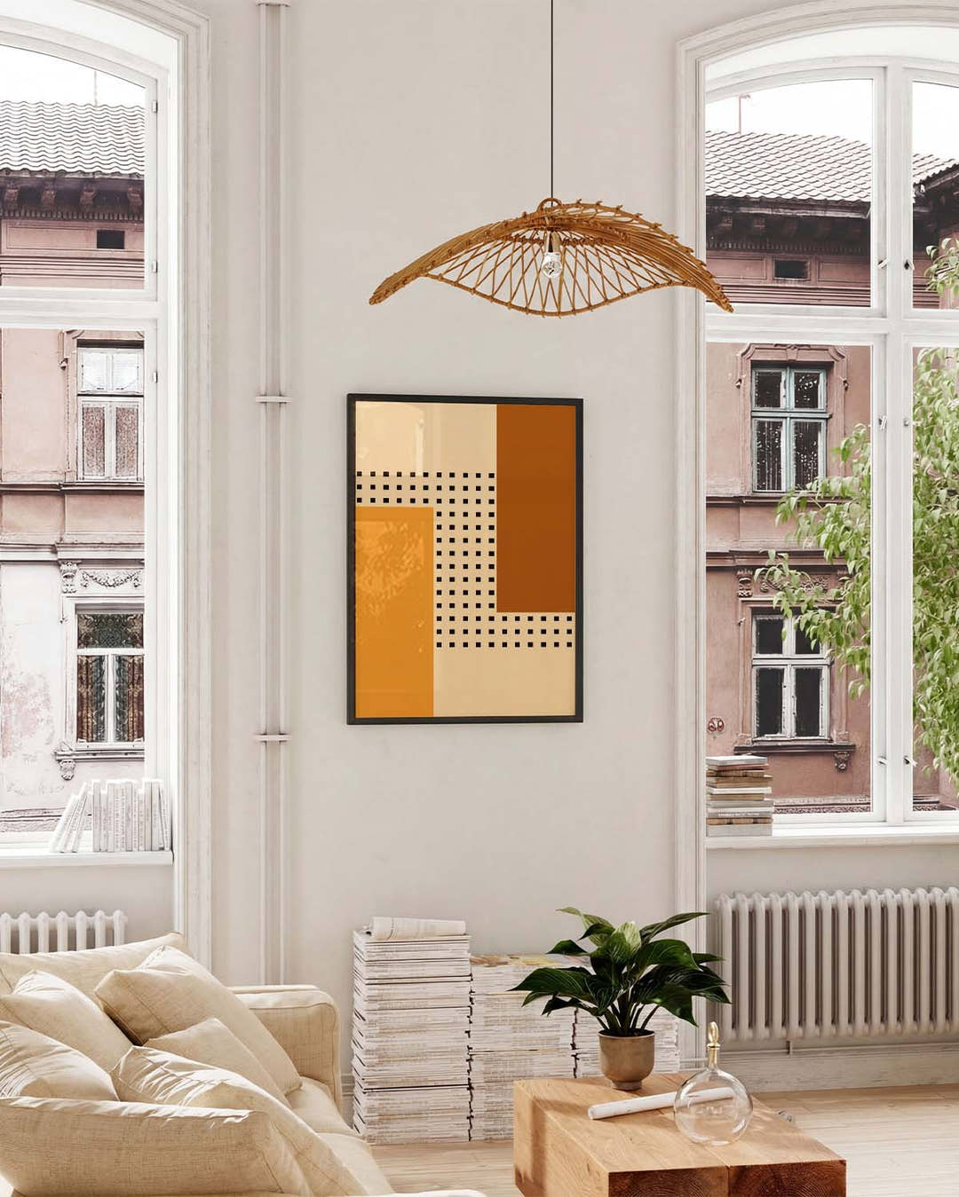Bauhaus Grid Poster