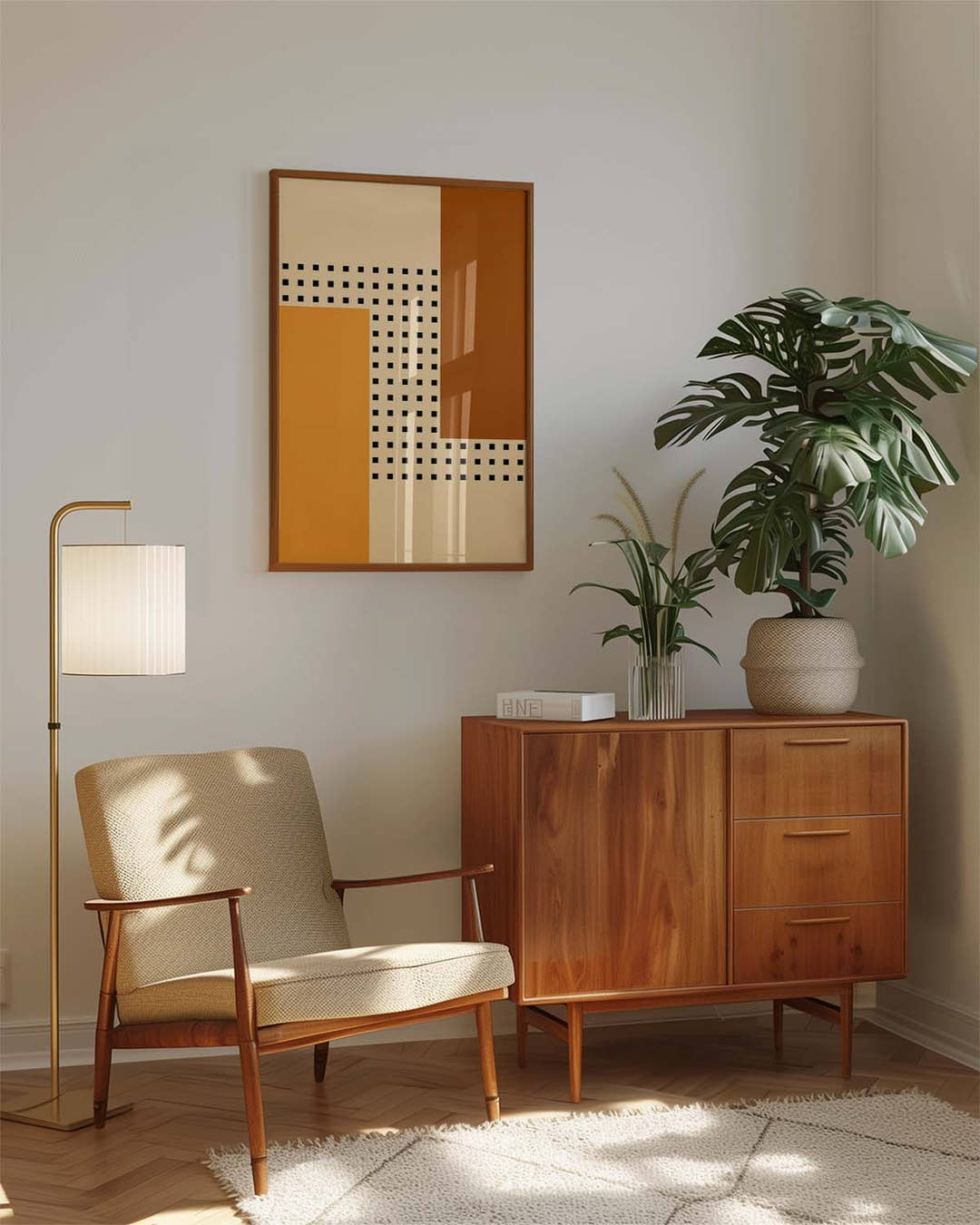 Bauhaus Grid Poster