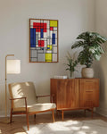 Bauhaus Grid Composition Poster