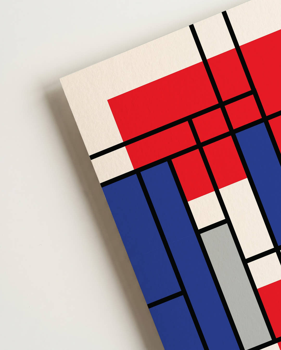 Bauhaus Grid Composition Poster