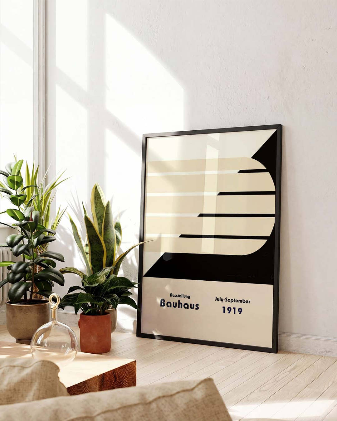 Bauhaus Poster Halbkreis – Bauhaus Half Circle Stripe